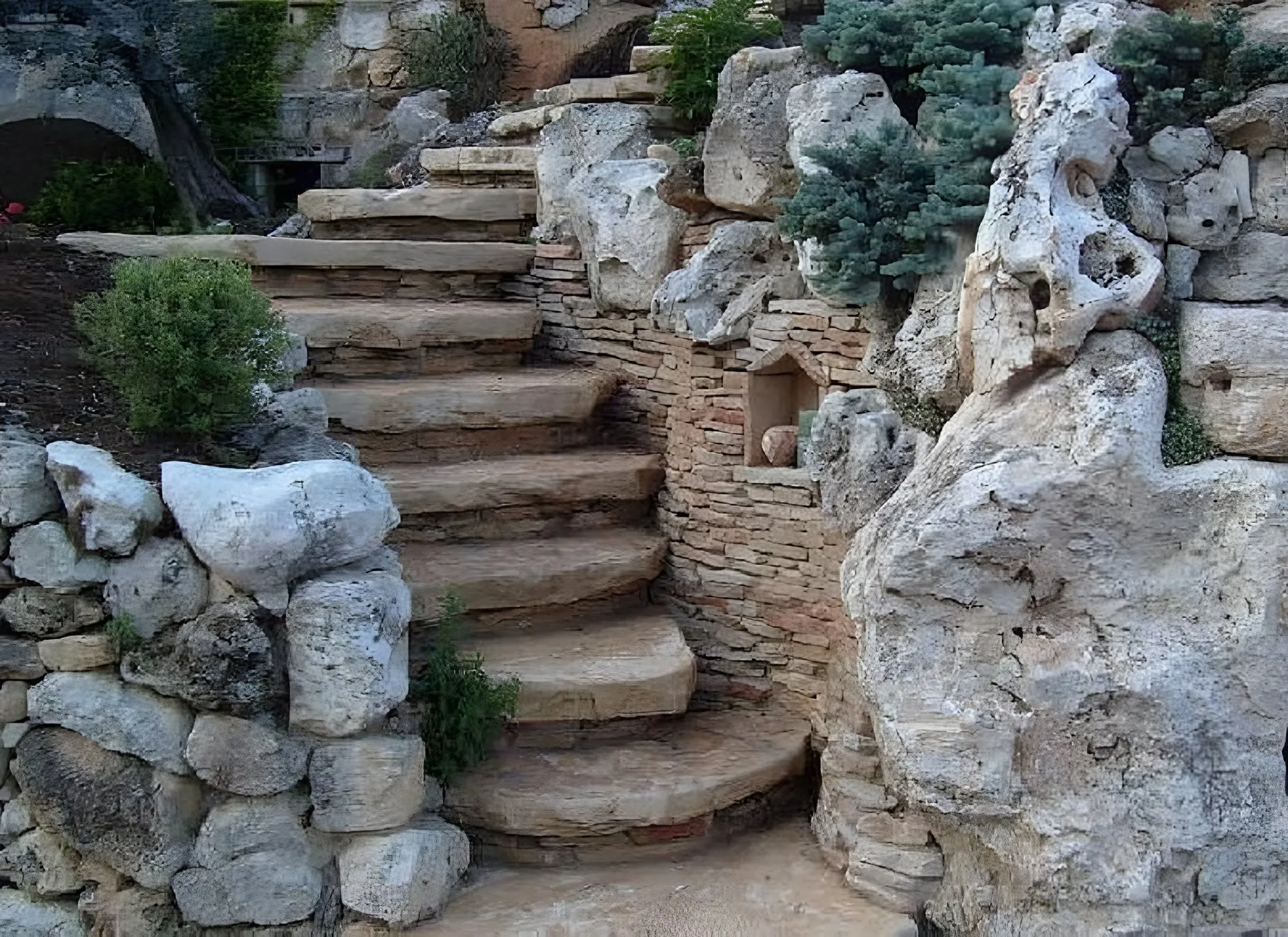 Lastre giganti di Trani per giardino