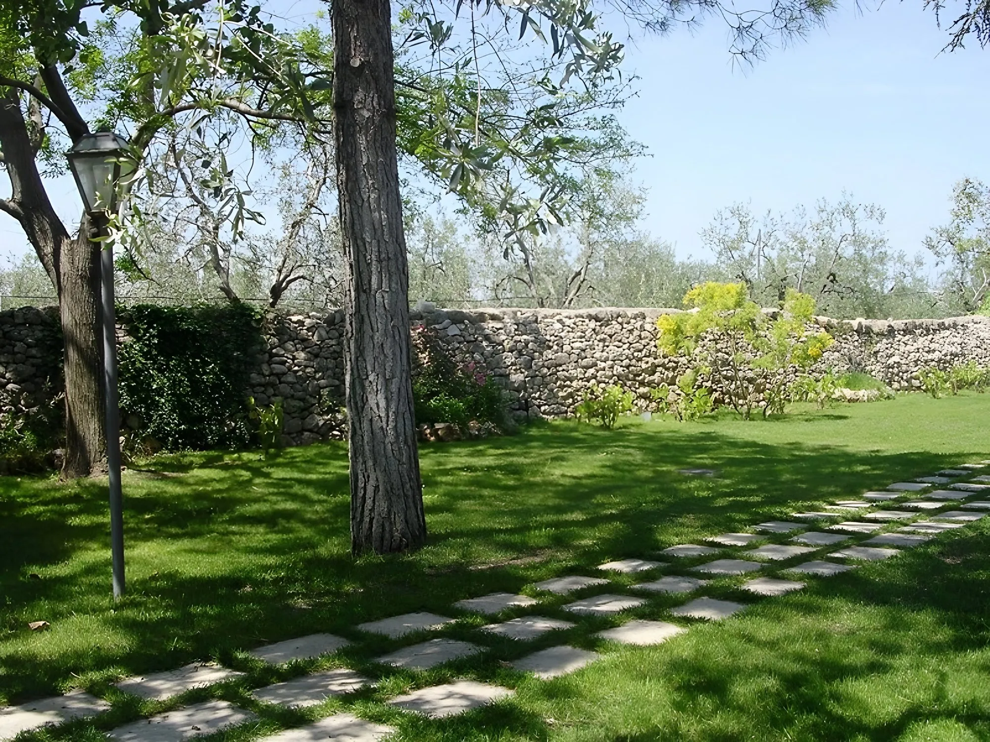 Lastre giganti di Trani per giardino