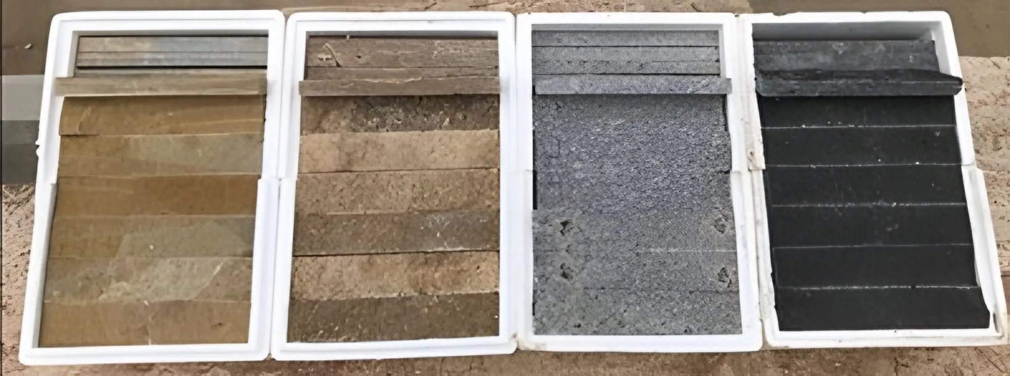 Listellini in pietra naturale formato 4x20 cm