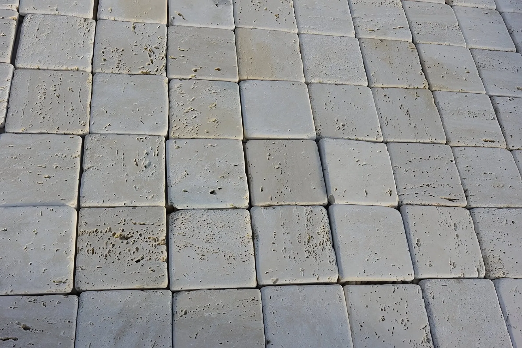 Travertino a Cubetti Retrosegati